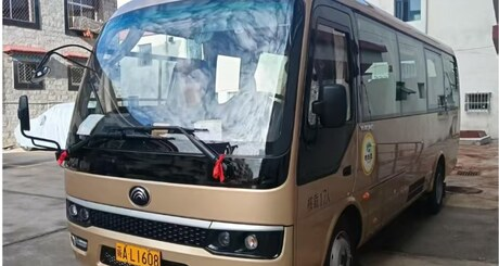西藏租车-西藏包车-西藏旅游包车-17座宇通中巴车